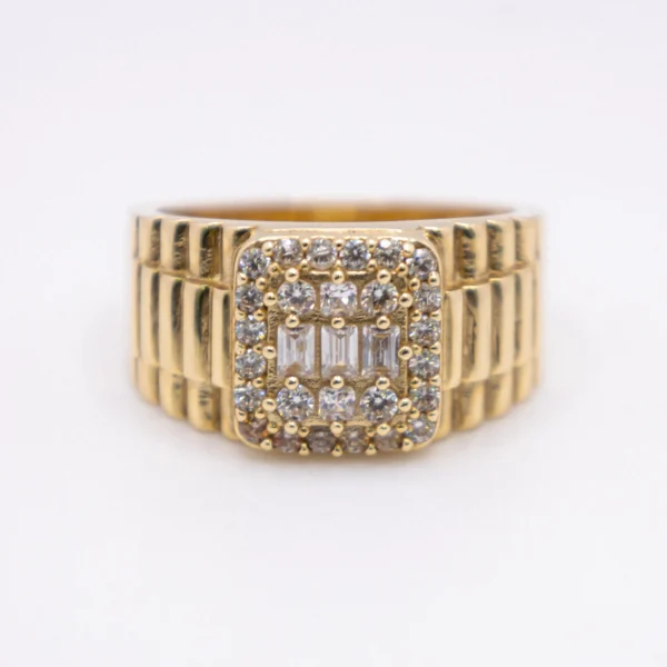 Anillo para Hombre, 3 Bague en Mar de Zirconia - Imagen 6