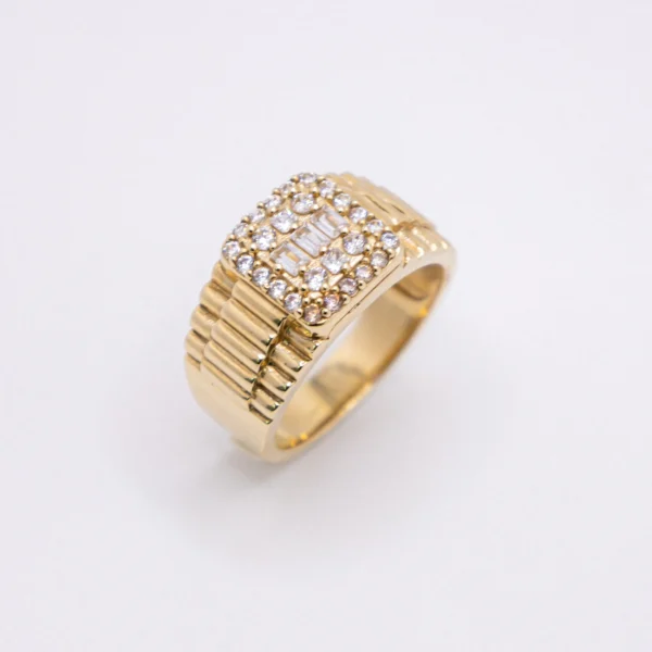 3 Bague en Mar de Zirconia