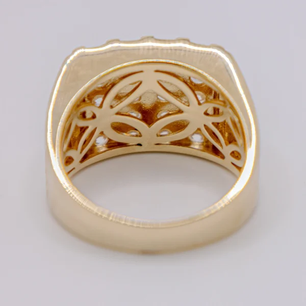 Anillo para Hombre con Barras de Piedras - Imagen 6
