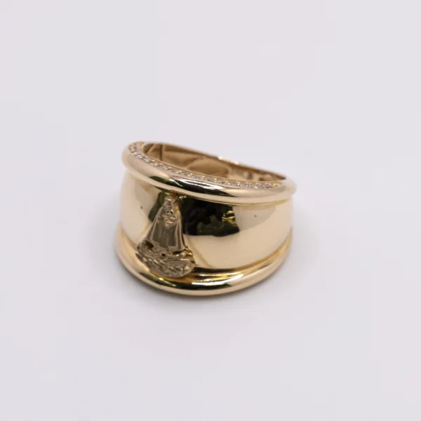 Anillo para Mujer con Imagen de la Caridad del Cobre - Imagen 4