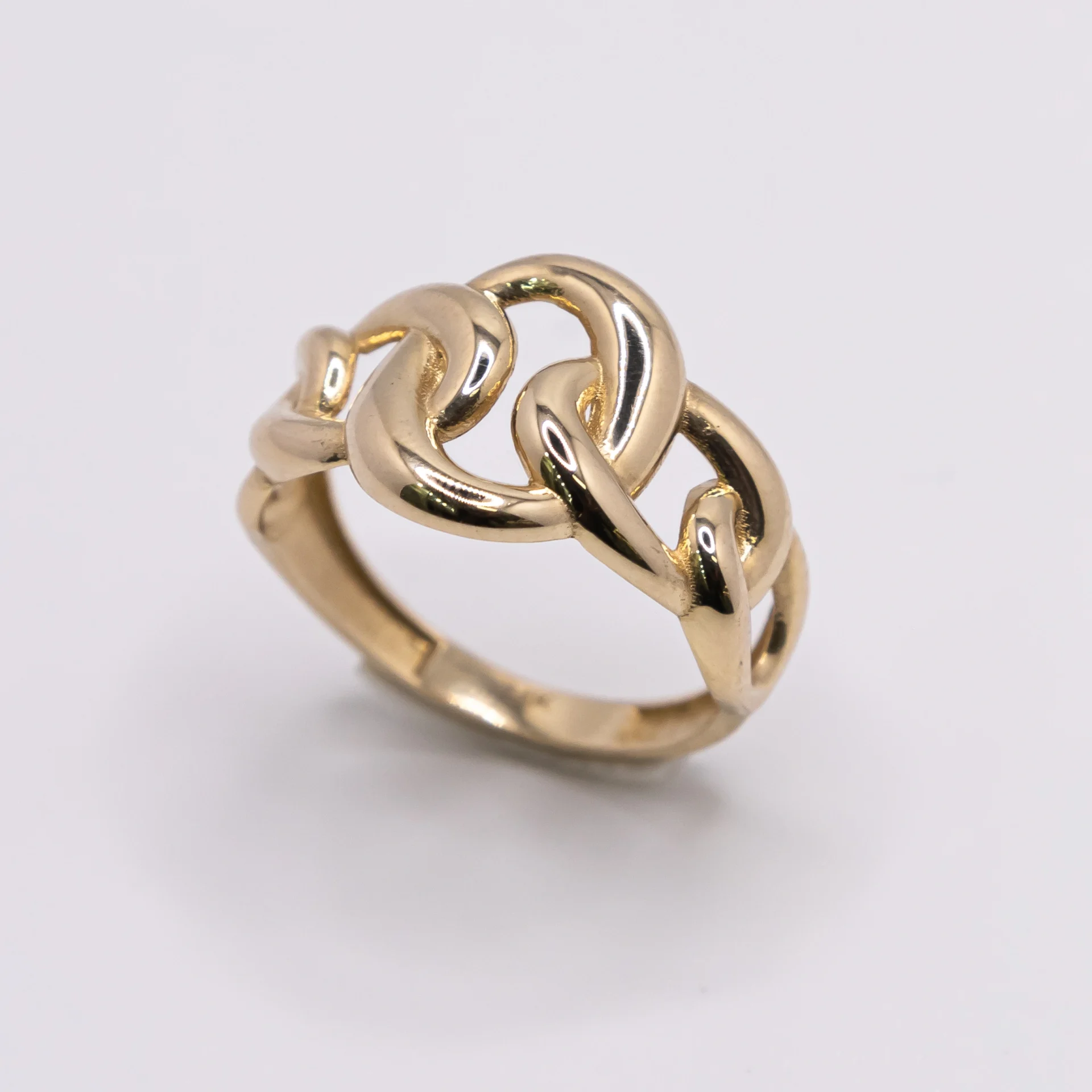 Anillo para Mujer con Eslabones 14k