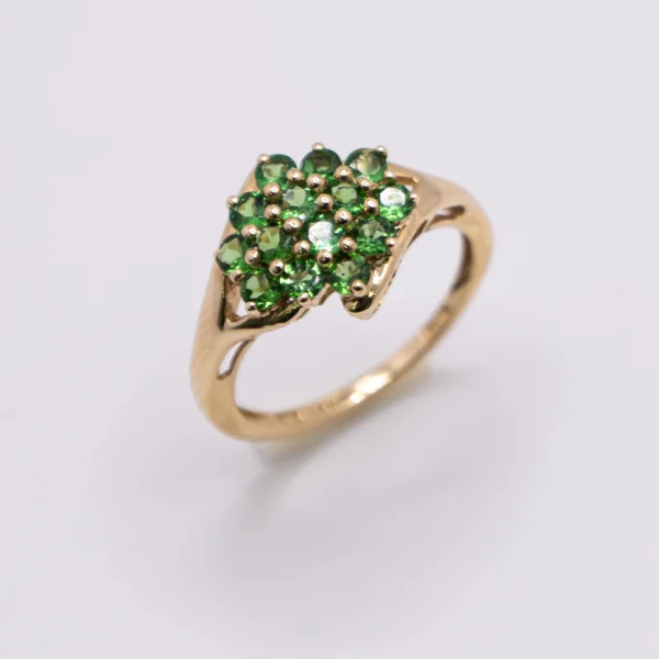 Anillo de Mujer, Nicho Color Esmeralda - Imagen 2
