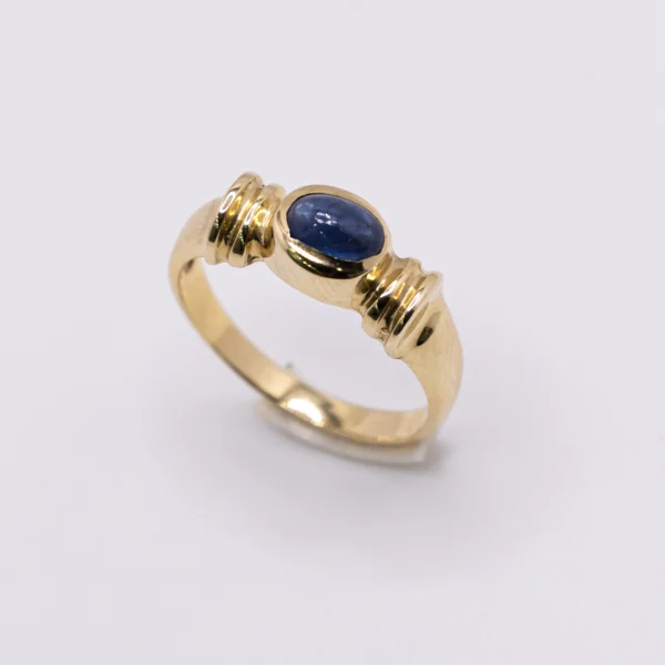 Anillo para Mujer Color Zafiro 14k