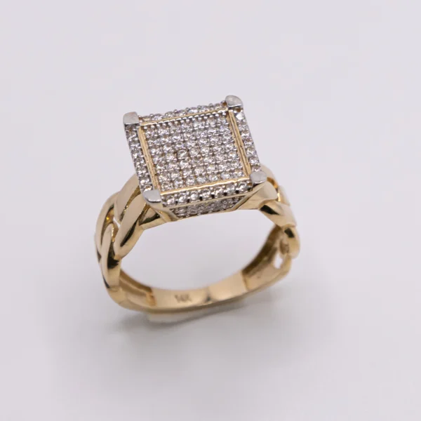 Anillo para Mujer con Estilo Princesa y Cadena - Imagen 2