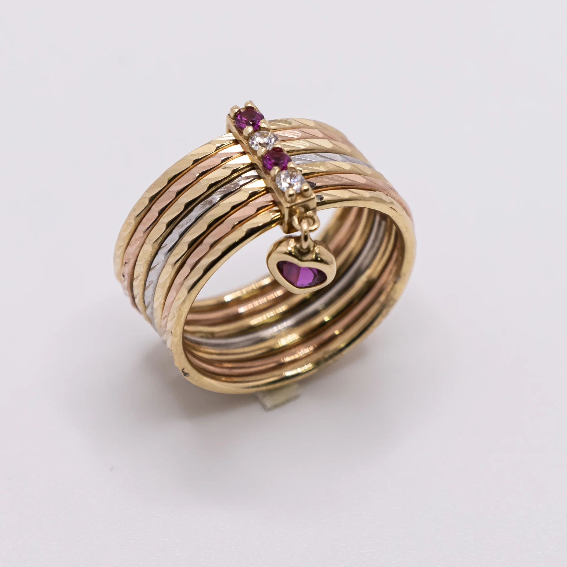 Semanario de Anillos para Mujer 14k