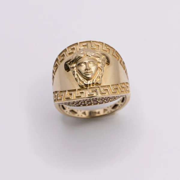 Anillo para Mujer con Imagen de Medusa - Imagen 2