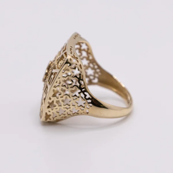 Anillo para Mujer con Trébol sobre Zirconia - Imagen 3