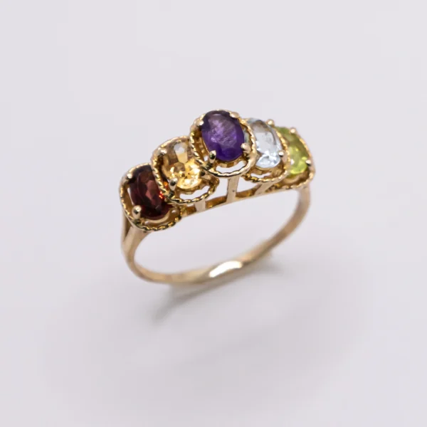 Anillo Multicolor para Mujer 10k