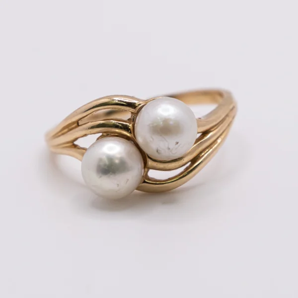 Anillo para Mujer con Perlas Simuladas - Imagen 2