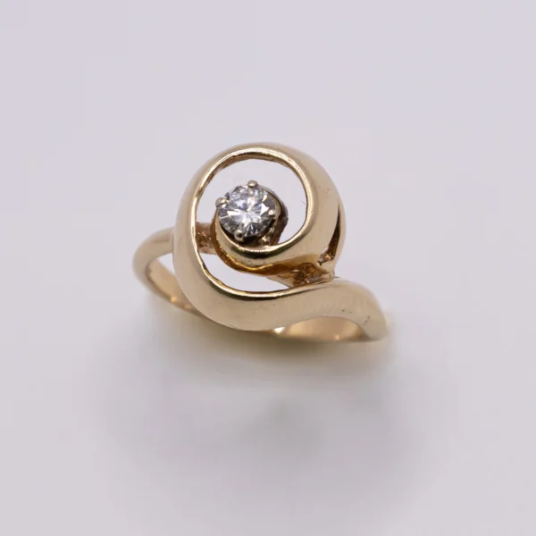 Anillo para Mujer,Rosa y Brillante - Imagen 2