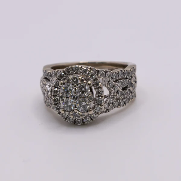Anillo para Mujer, Corte Redondo Pequeño de Brillantes - Imagen 3