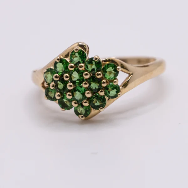 Anillo de Mujer, Nicho Color Esmeralda - Imagen 3