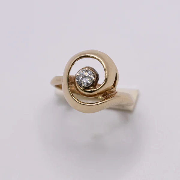 Anillo para Mujer,Rosa y Brillante