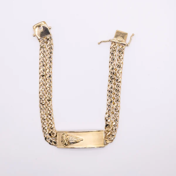 Manilla para Hombre, Doble Cadena - Imagen 3