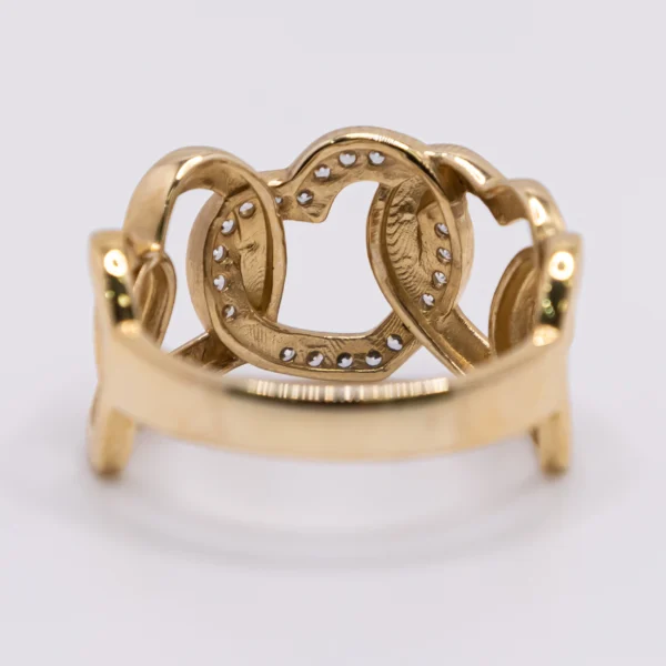 Anillo para Mujer con Corazones Entrelazados - Imagen 4