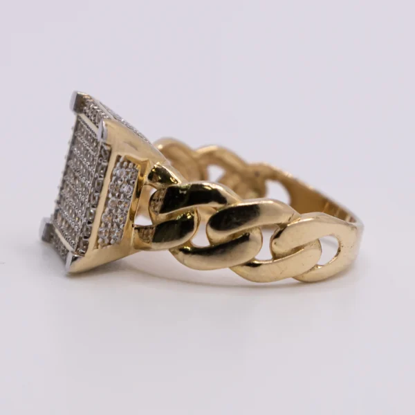 Anillo para Mujer con Estilo Princesa y Cadena - Imagen 5