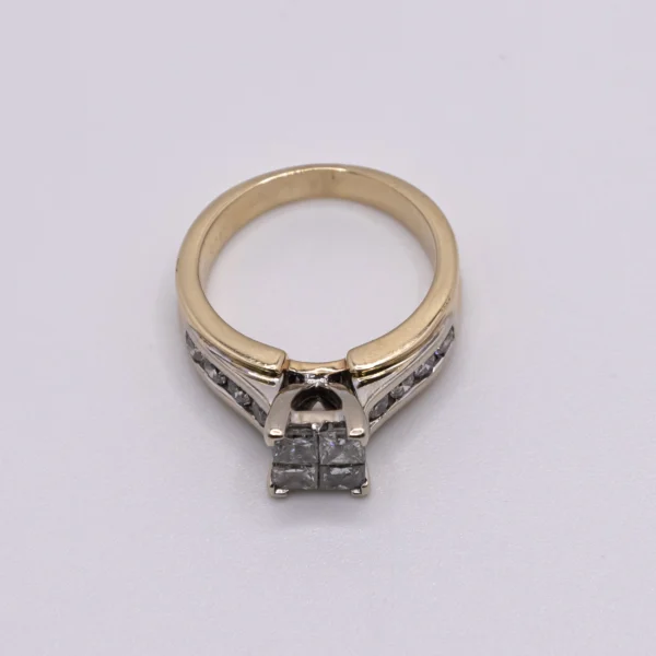 Anillo para mujer, Princesa y Brillantes - Imagen 4