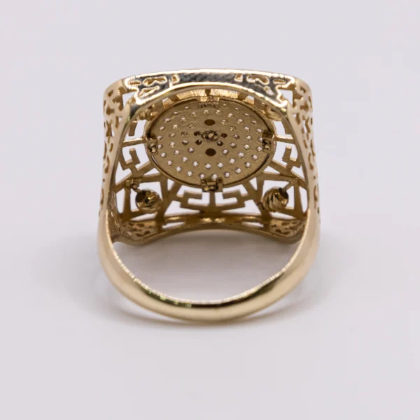 Anillo para Mujer con Trébol sobre Zirconia - Imagen 5