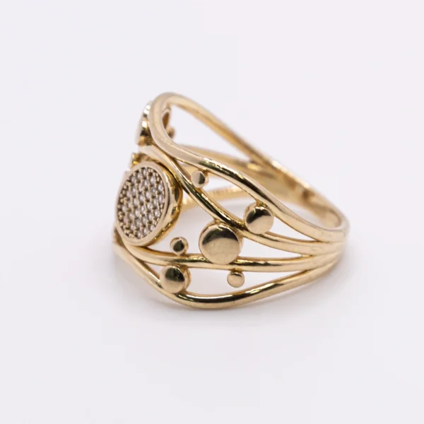Anillo para Mujer, Zirconias al Centro - Imagen 5