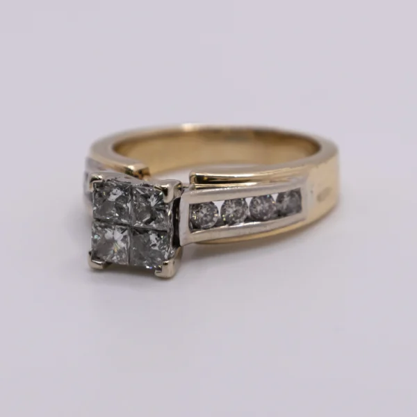 Anillo para mujer, Princesa y Brillantes - Imagen 5