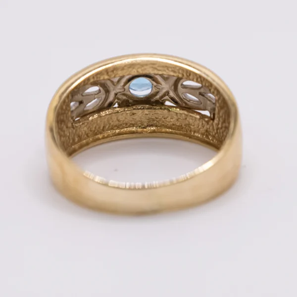 Anillo para Mujer, Solitario Color Aguamarina - Imagen 5
