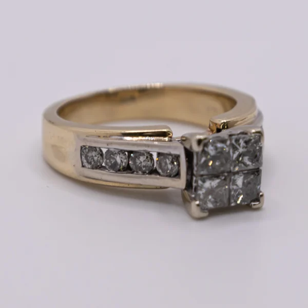 Anillo para mujer, Princesa y Brillantes - Imagen 6