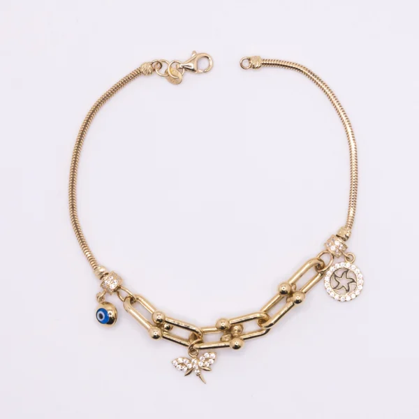 Pulso para Mujer, Estilo Tiffany & Con y Colgantes - Imagen 2