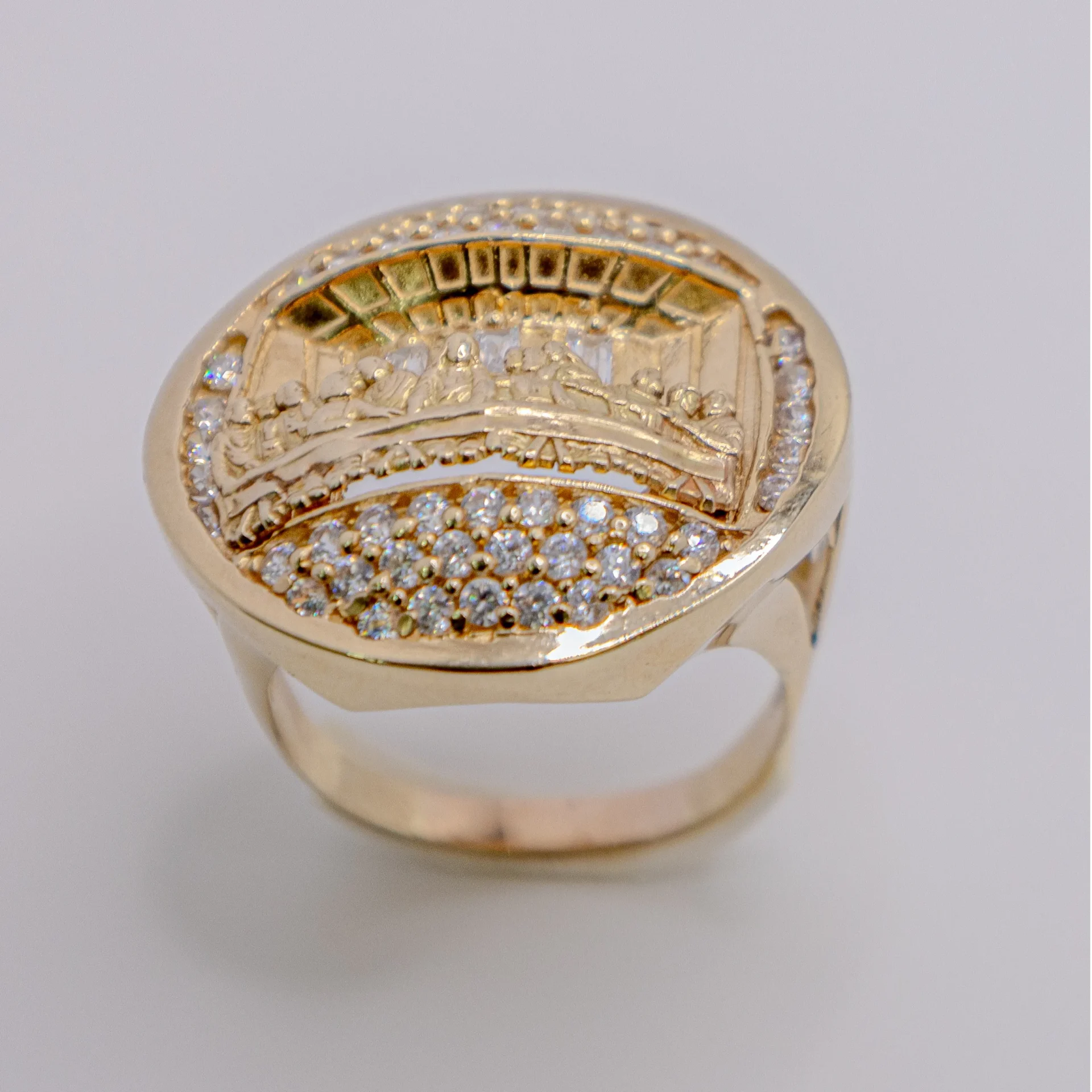 Anillo para Hombre: Última Cena 10k