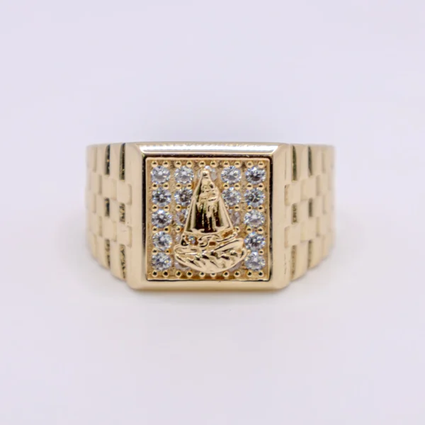 Anillo para Hombre, Virgen y Mar - Imagen 3