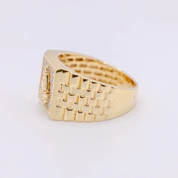 Anillo para Hombre, Virgen y Mar - Imagen 4
