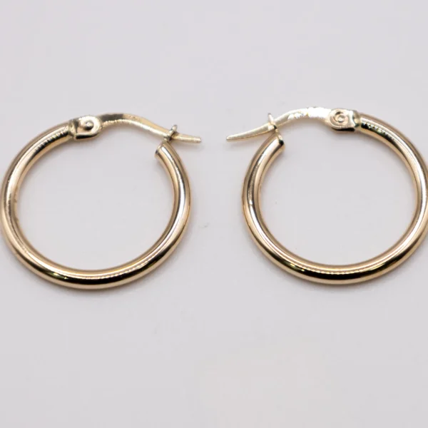 Argollas Lisas Grandes - Imagen 3