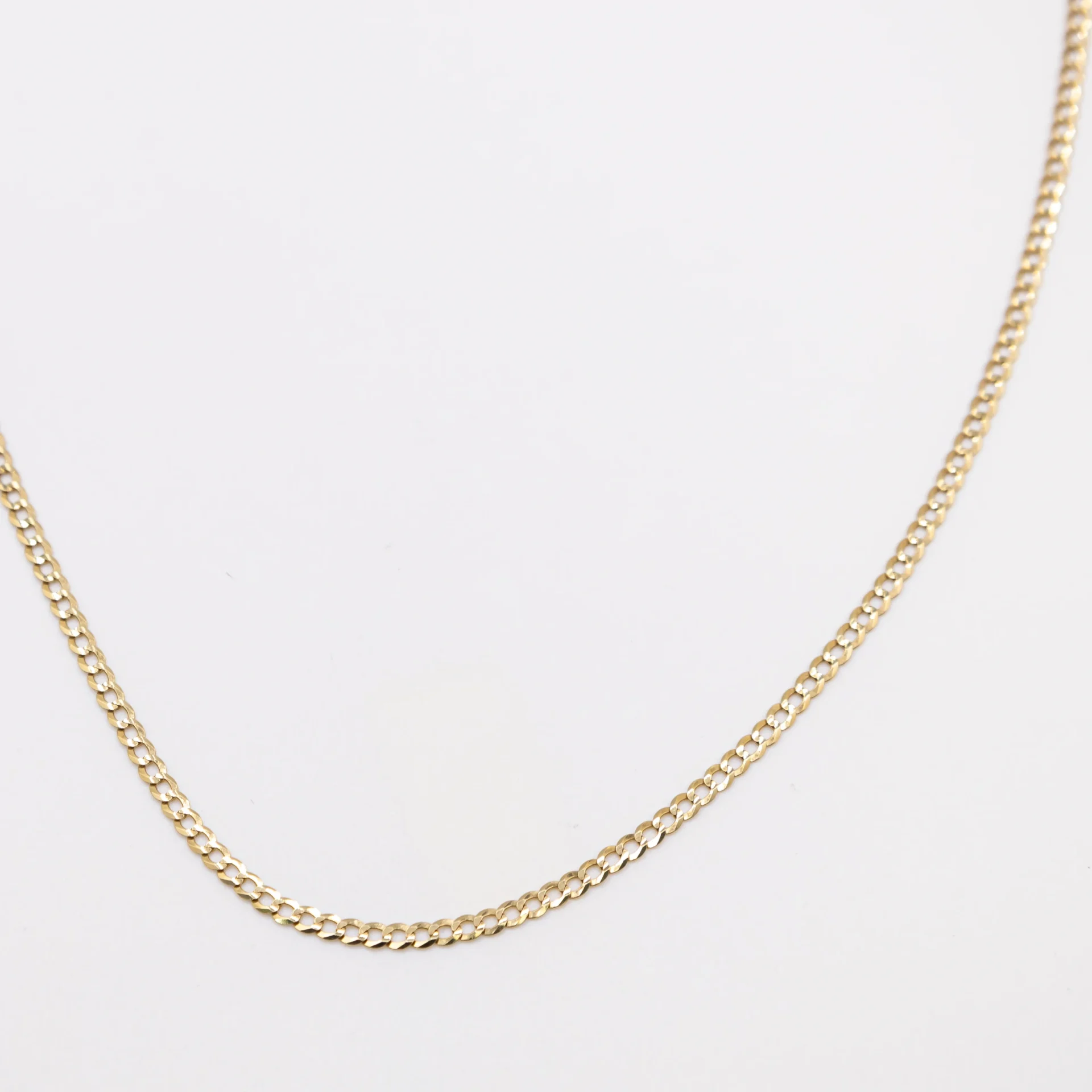 Cadena con Estilo Italiano 4mm 14k