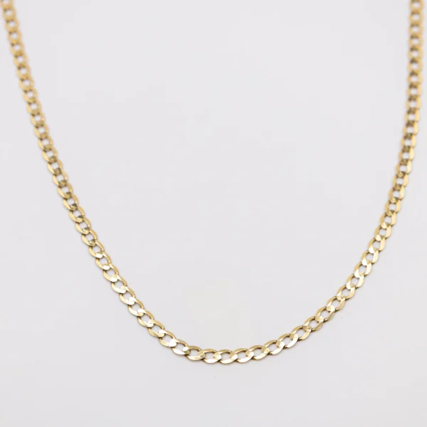Cadena con Estilo Italiano 3.7mm 10k