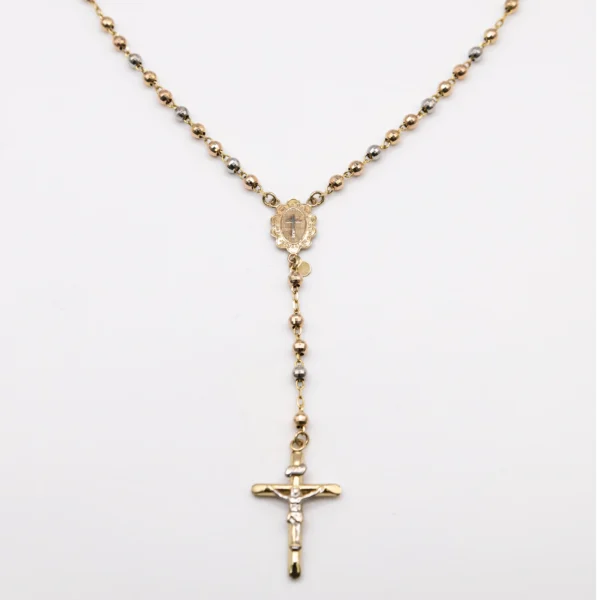 Cadena Rosario 14K - Imagen 2