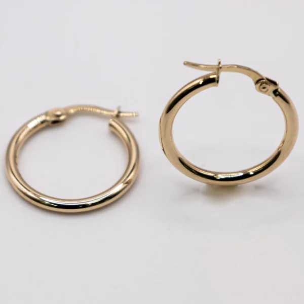 Argollas Lisas Grandes - Imagen 2