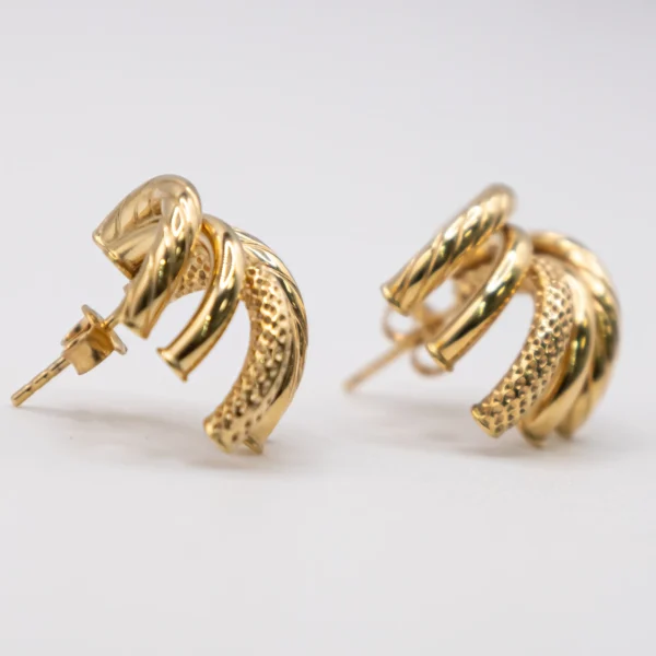 Aretes Estilo Penachos - Imagen 2