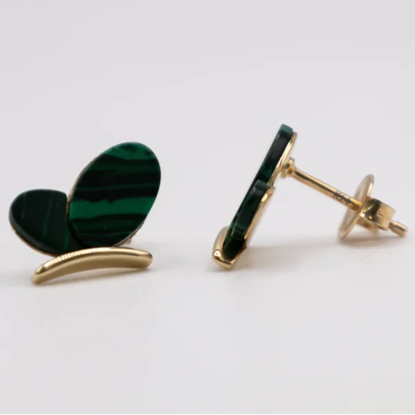 Aretes de Mariposa Verde - Imagen 2