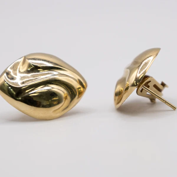 Aretes con Diseño de Almendra - Imagen 2