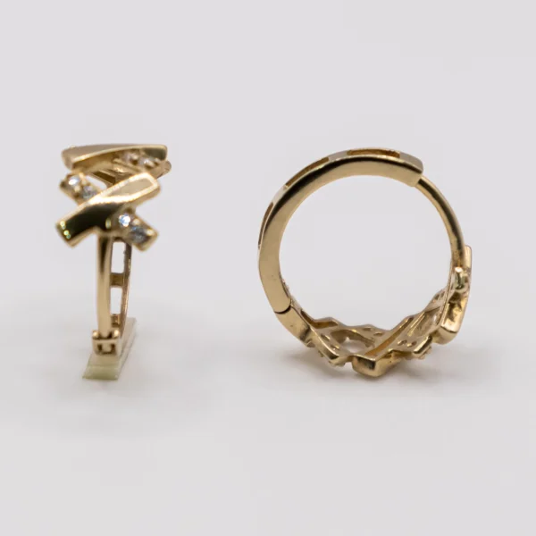 Argollas de Cruces y Zirconia - Imagen 3