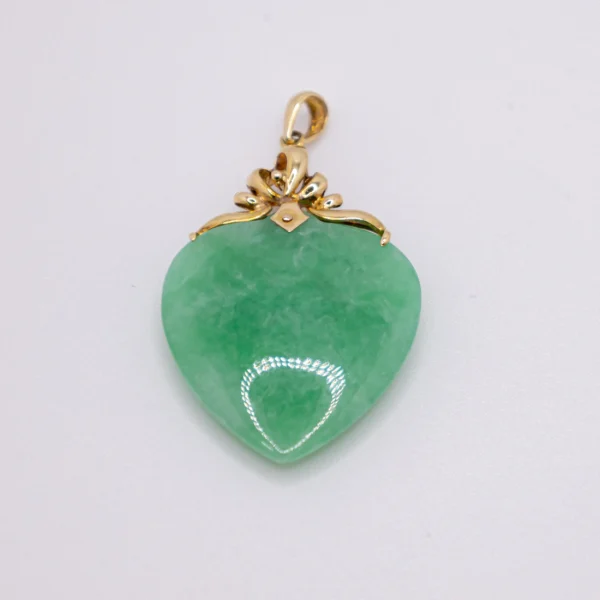 Dije Corazon de Jade - Imagen 2