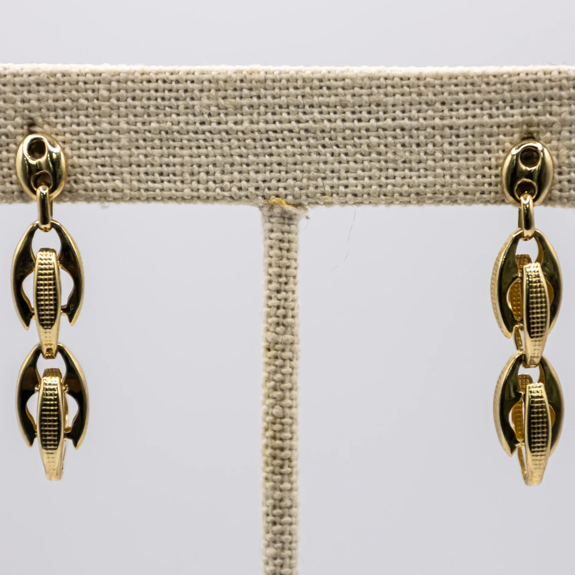Aretes colgantes estilo Gucci