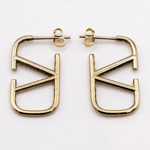 Aretes Colgantes Estilo Valentino