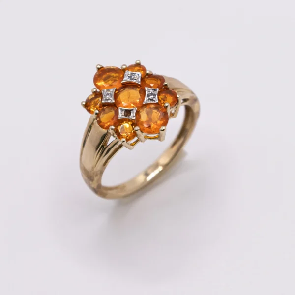 Anillo para Mujer, Nicho Color Naranja