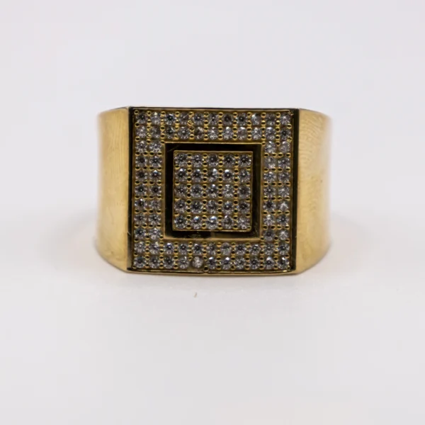 Anillo para Hombre, Todo Zirconia - Imagen 2
