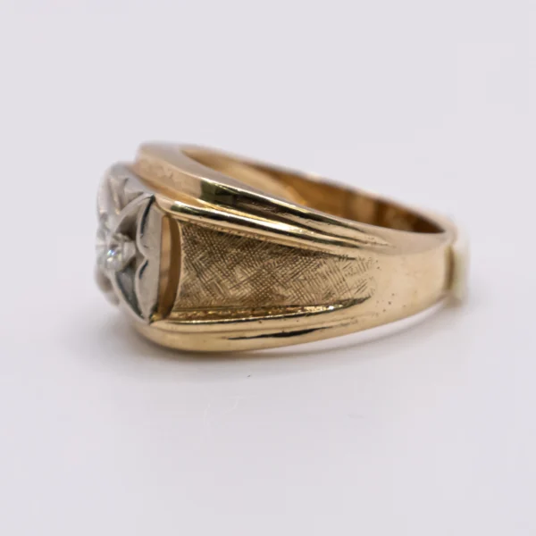 Anillo para Hombre, Centro Brillante - Imagen 5