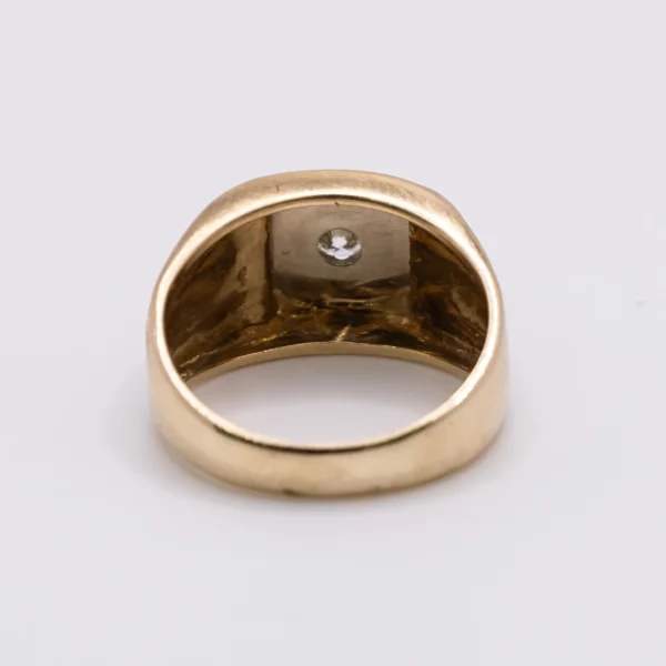 Anillo para Hombre, Centro Brillante - Imagen 2