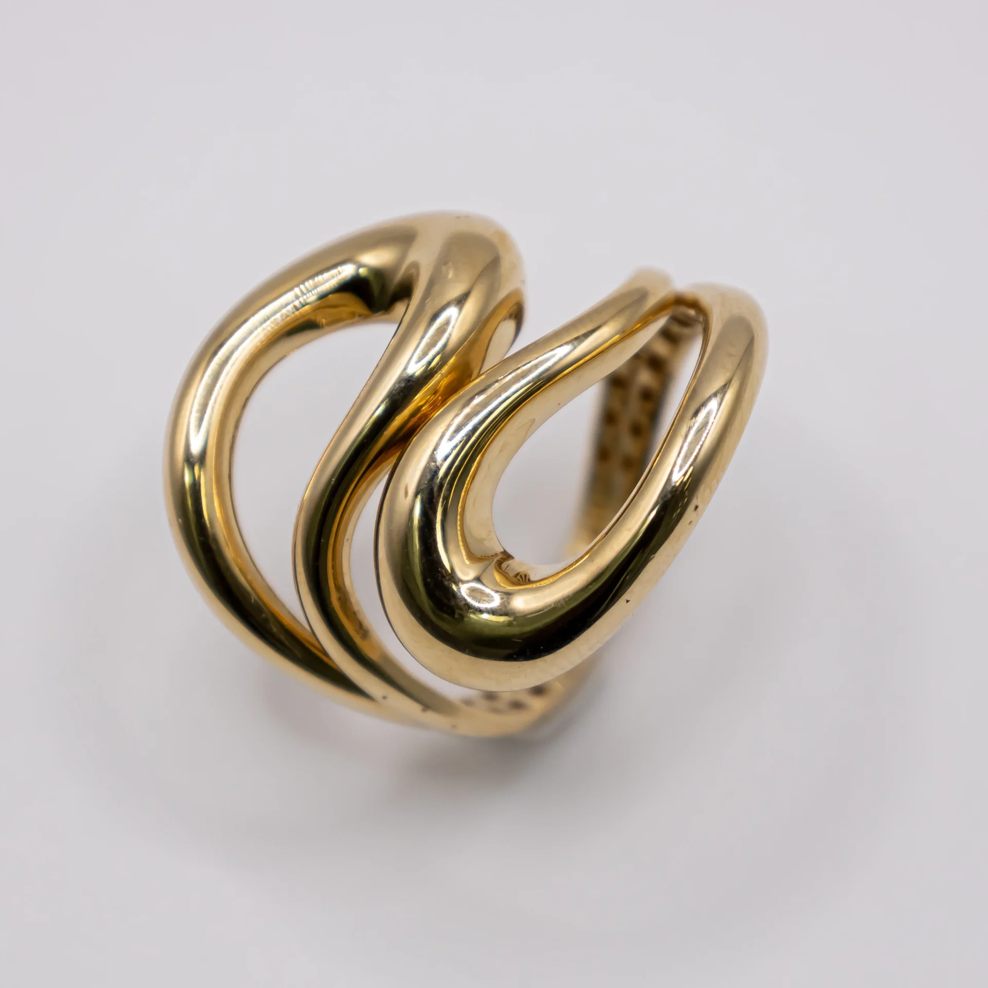 Anillo para Mujer, Asimetrico Ondulado