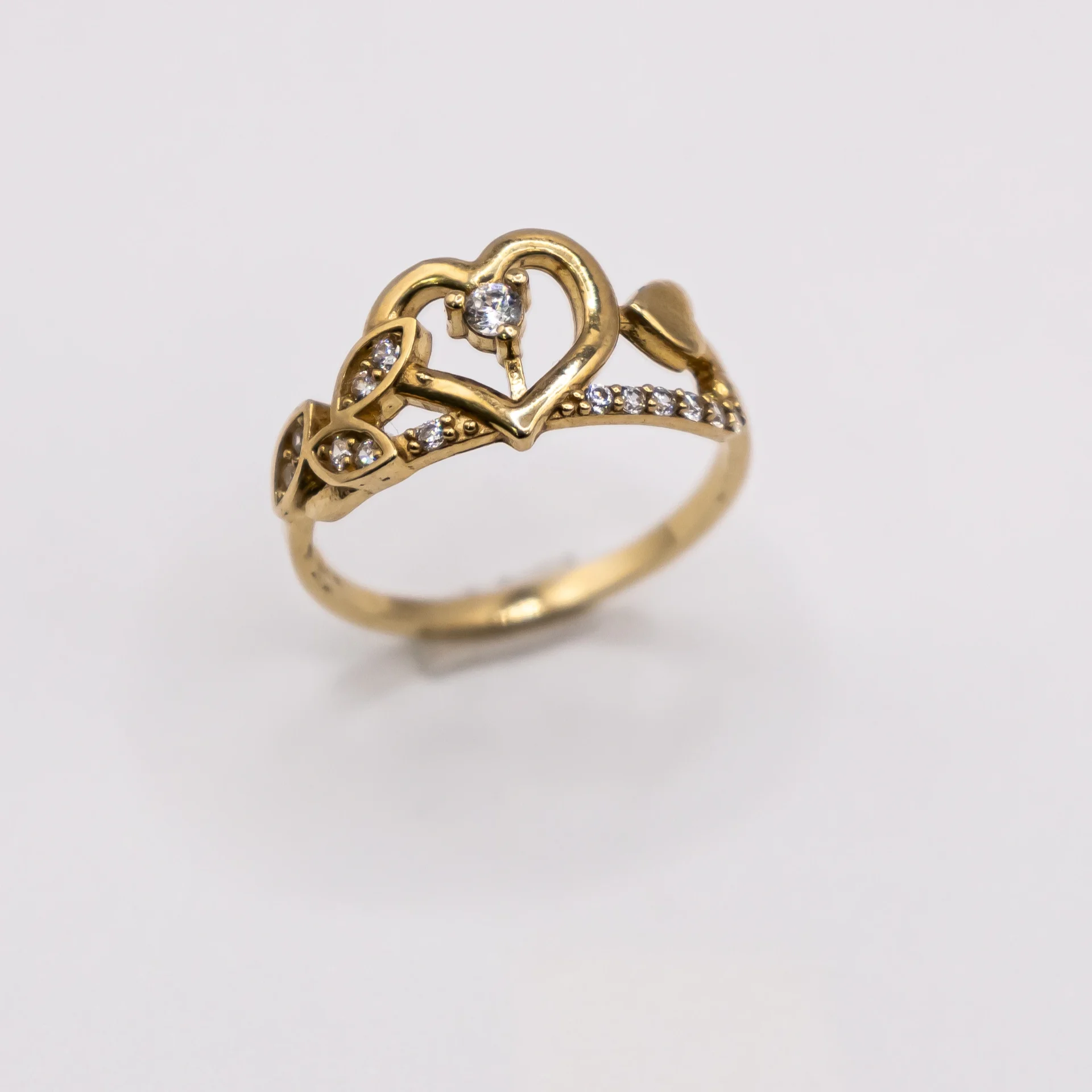 Anillo para Mujer, Corazón y Ramas