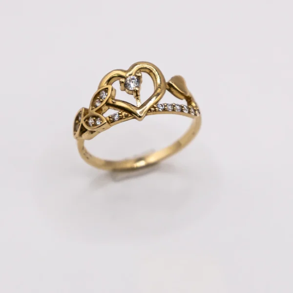 Anillo para Mujer, Corazón y Ramas