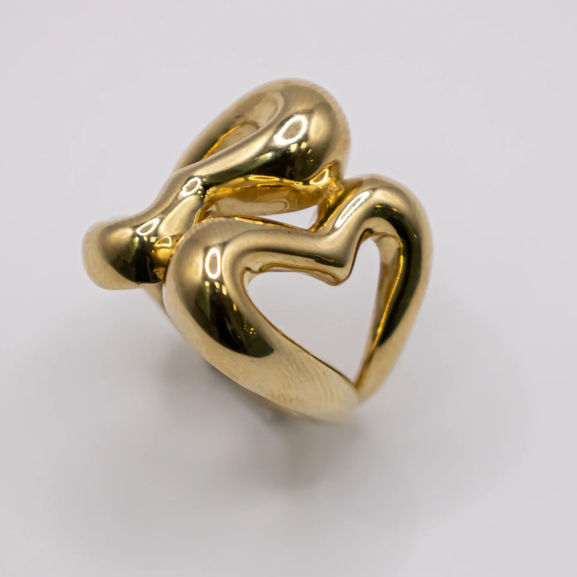 Anillo para Mujer, Dos Corazones